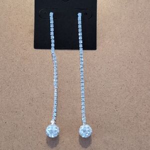 Elegant Silver Drop Earrings